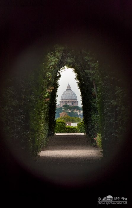 Through the keyhole